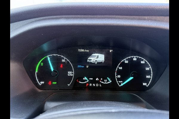 Ford E-Transit 68kWh 184PK L3H3 317km WLTP 95,7% (SOH) BEV Snelladen Camera Cruise control Climate control Carplay Navigatie Laadkabel Parkeersensoren