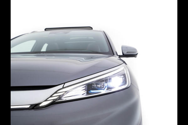 BYD ATTO 3 Comfort 60 kWh [ 3-Fase ] {SOH-92%} (INCL.BTW) *PANO | ADAPTIVE-CRUISE | LEATHER | FULL-LED | TOP-VIEW | BLIND-SPOT | HEATED-COMFORTSEATS | DIGI-COCKPIT | CARPLAY | DAB | NAVI-FULLMAP | ECC | PDC | 18''ALU*