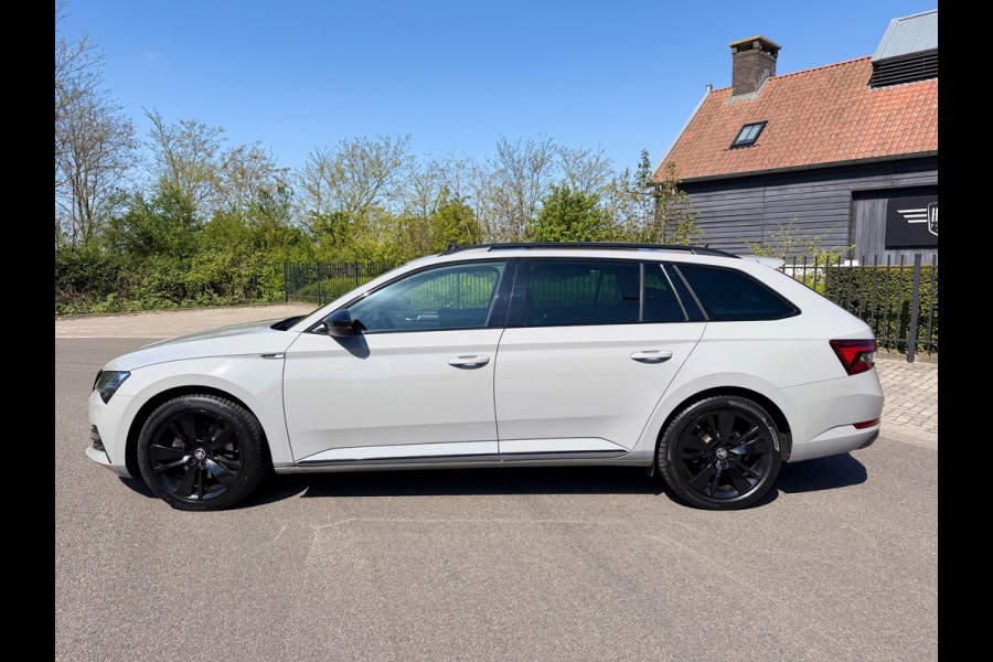 Škoda Superb Combi 1.4 TSI iV 218PK Sportline Black-Line Pano Memory Canton 360"Virtual/Displ Matrix Keyless Electr Trekhaak