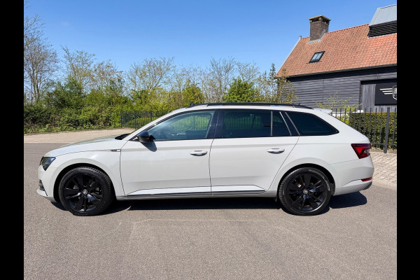 Škoda Superb Combi 1.4 TSI iV 218PK Sportline Black-Line Pano Memory Canton 360"Virtual/Displ Matrix Keyless Electr Trekhaak
