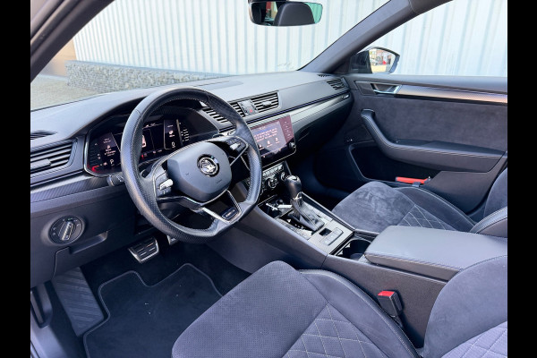 Škoda Superb Combi 1.4 TSI iV 218PK Sportline Black-Line Pano Memory Canton 360"Virtual/Displ Matrix Keyless Electr Trekhaak