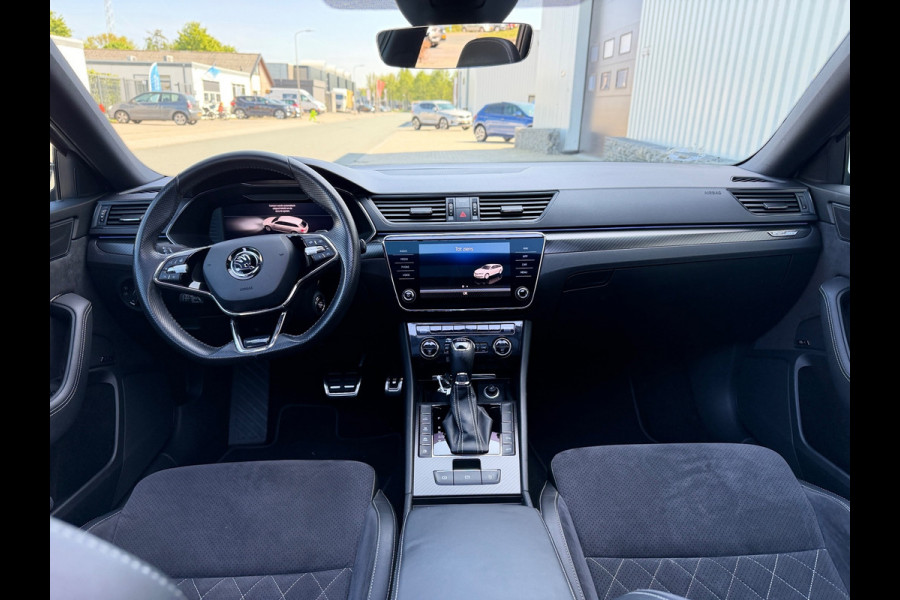 Škoda Superb Combi 1.4 TSI iV 218PK Sportline Black-Line Pano Memory Canton 360"Virtual/Displ Matrix Keyless Electr Trekhaak