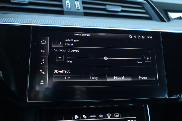 Audi e-tron Sportback S quattro 95 kWh | 503PK | Luchtvering | Head-up | Pano | Keyless-go | Sfeerverlichting | S-Stoelen | B&O | 2021.