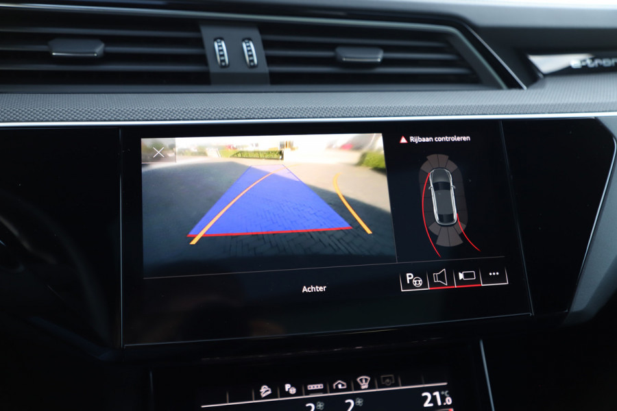 Audi e-tron Sportback S quattro 95 kWh | 503PK | Luchtvering | Head-up | Pano | Keyless-go | Sfeerverlichting | S-Stoelen | B&O | 2021.