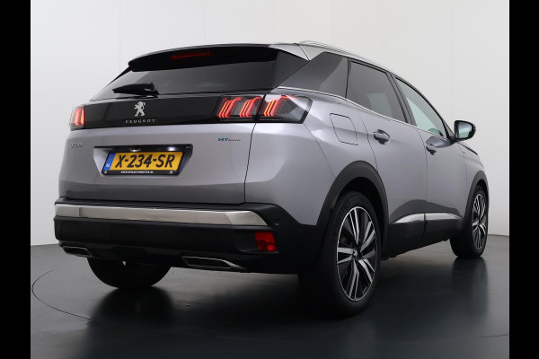 Peugeot 3008 1.6 HYbrid 225 GT | ACC INCL. STOP&GO-FUNCTIE | MEMORY SEAT | ALCANTARA | ELEKTRISCHE KOFFERBAK | 19 INCH | FOCAL AUDIO | STOELVERWARMING | RIJKLAAR GELEVERD MET 12 MND BOVAG GARANTIE