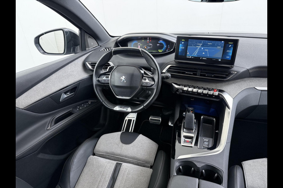 Peugeot 3008 1.6 HYbrid 225 GT | ACC INCL. STOP&GO-FUNCTIE | MEMORY SEAT | ALCANTARA | ELEKTRISCHE KOFFERBAK | 19 INCH | FOCAL AUDIO | STOELVERWARMING | RIJKLAAR GELEVERD MET 12 MND BOVAG GARANTIE