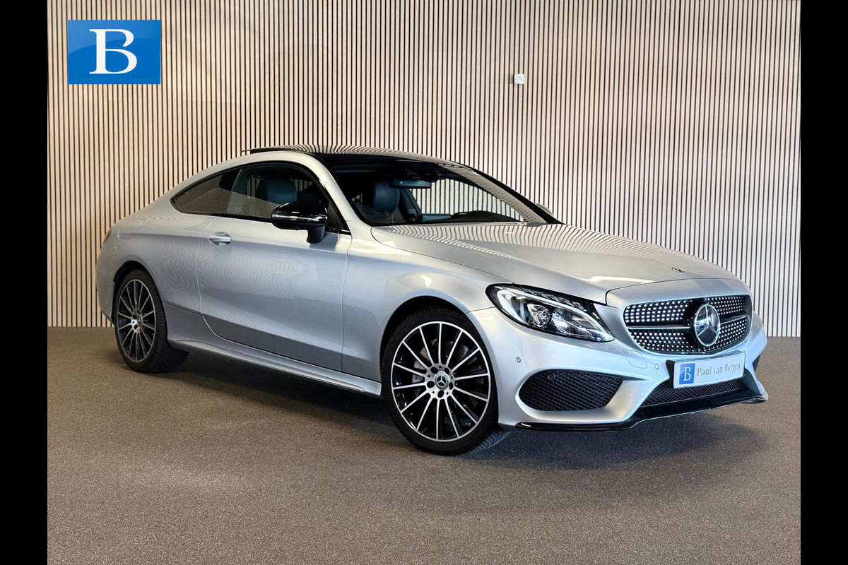 Mercedes-Benz C-Klasse Coupé 300 AMG STYLING-PANORAMA-AIRMATIC-DISTRONIC-SOUND-CAMERA-COMPLEET
