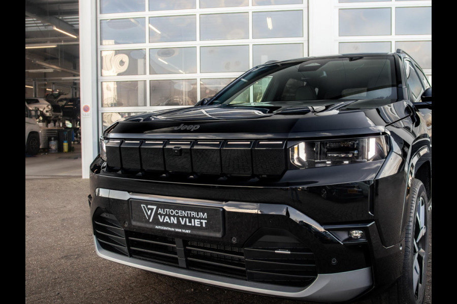 Jeep Compass First Edition 74 kWh | Uniek Nappa Leder | Adapt. Cruise | Camera | Carplay | 20" | Elektr. A-Klep | Navi | Winter Pack | Schuif/Kanteldak | Premium Pack | Conv. Pack | Warmtepomp