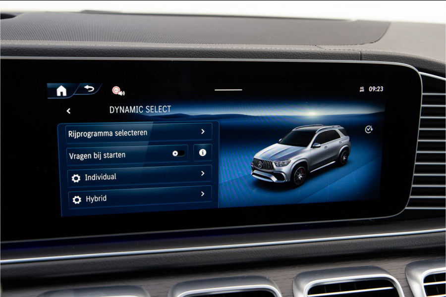 Mercedes-Benz GLE AMG 53 Hybrid 4MATIC+ Premium + Manufaktur Mysticblauw , Massage, Burmester, 585pk