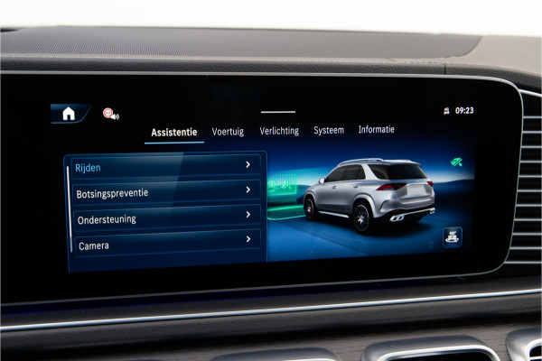 Mercedes-Benz GLE AMG 53 Hybrid 4MATIC+ Premium + Manufaktur Mysticblauw , Massage, Burmester, 585pk