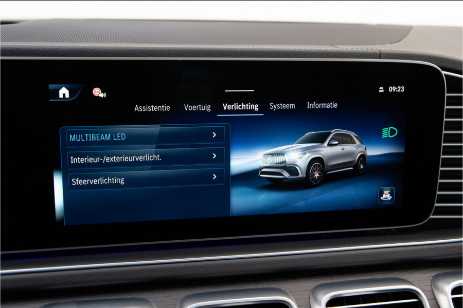 Mercedes-Benz GLE AMG 53 Hybrid 4MATIC+ Premium + Manufaktur Mysticblauw , Massage, Burmester, 585pk