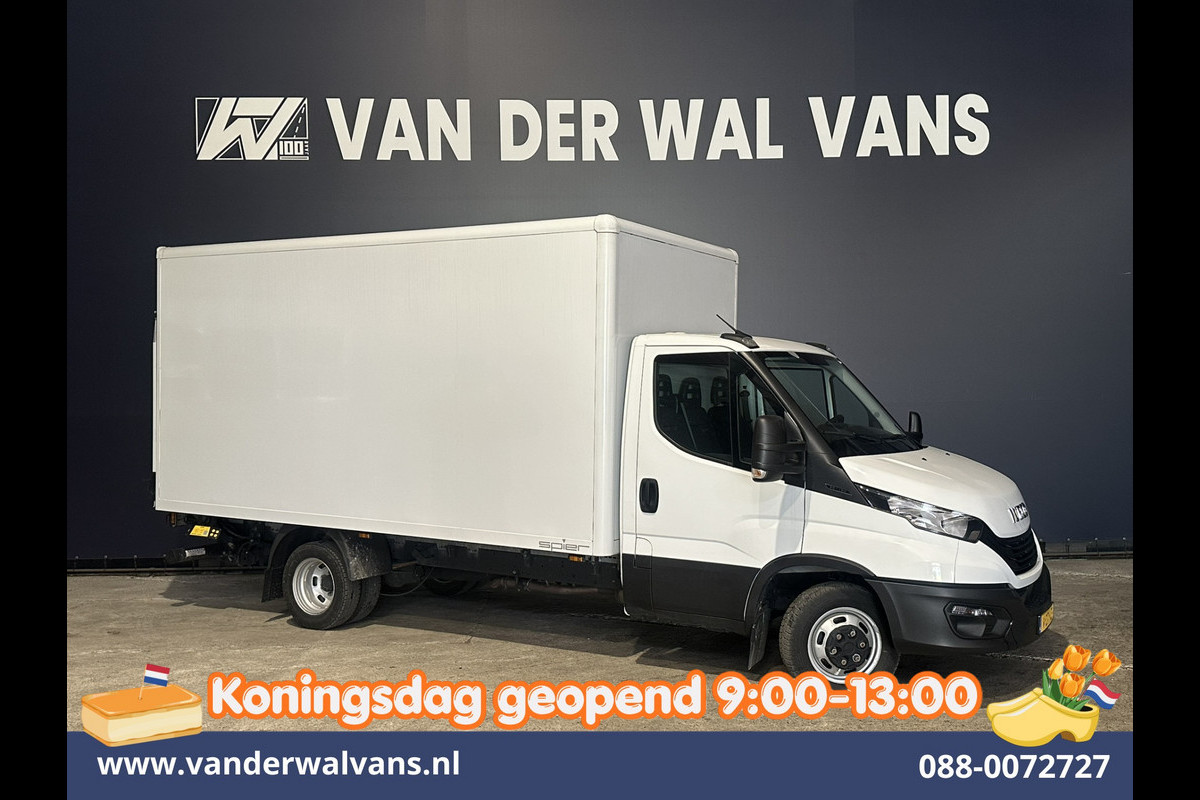 Iveco Daily 35C16 157pk Bakwagen Laadklep Dubbel Lucht Euro6 Airco | bijrijdersbank