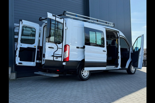 Ford Transit 350 2.0 TDCI 170pk L3H2 DC 6-pers Trend | Trekhaak | Imperial | Navi | Camera | CarPlay | Cruise | Airco | EURO6