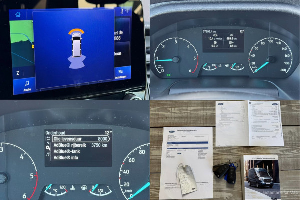 Ford Transit 350 2.0 TDCI 170pk L3H2 DC 6-pers Trend | Trekhaak | Imperial | Navi | Camera | CarPlay | Cruise | Airco | EURO6