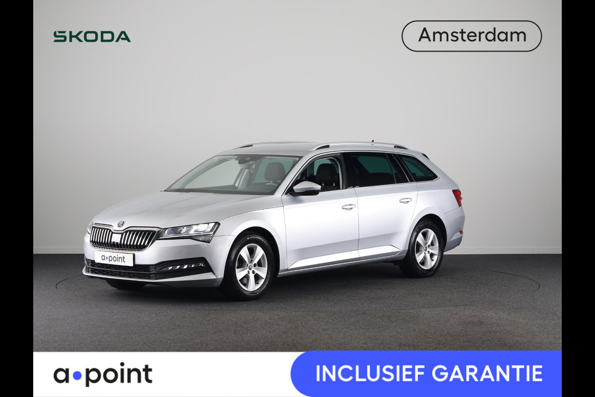 Škoda Superb Combi 1.5 TSI ACT Business Edition 150 pk Automaat (DSG) | Verlengde garantie | Navigatie | Trekhaak (wegklapbaar) | Parkeersensoren | Keyless |