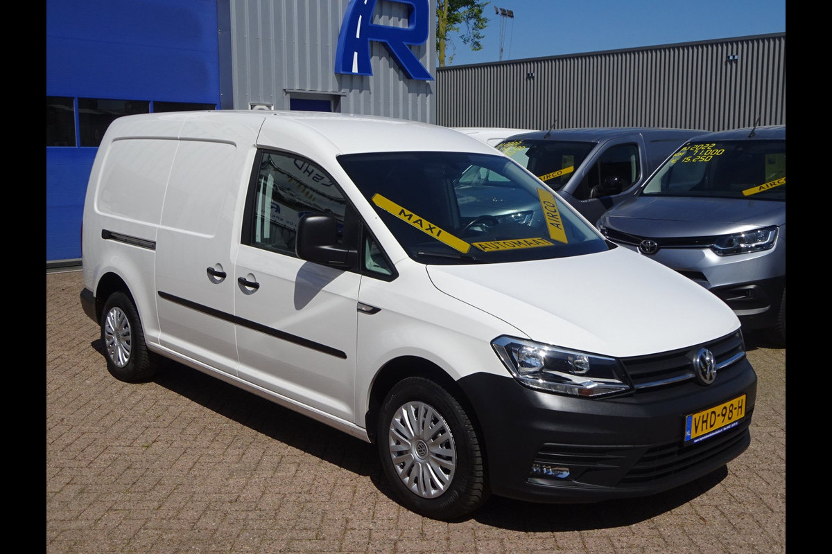 Volkswagen Caddy 2.0 TDI L2H1 VW MAXI DSG AUTOMAAT LAADRUIMTE INRICHTING AIRCO CRUISE NAVIGATIE