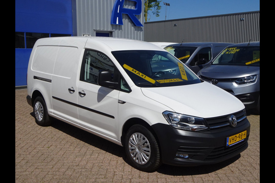 Volkswagen Caddy 2.0 TDI L2H1 VW MAXI DSG AUTOMAAT LAADRUIMTE INRICHTING AIRCO CRUISE NAVIGATIE