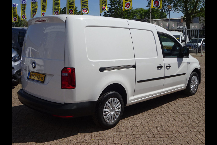 Volkswagen Caddy 2.0 TDI L2H1 VW MAXI DSG AUTOMAAT LAADRUIMTE INRICHTING AIRCO CRUISE NAVIGATIE