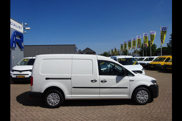 Volkswagen Caddy 2.0 TDI L2H1 VW MAXI DSG AUTOMAAT LAADRUIMTE INRICHTING AIRCO CRUISE NAVIGATIE