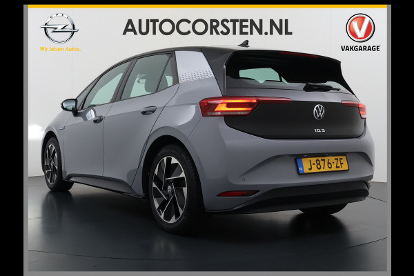 Volkswagen ID.3 First 58kWh SOH 94% Trekhaak Adap.Cruise AppConnect Navi Stoelverw. Pdc Dab Aut.Verlichting Bluetooth Ecc Isofix Led Elek.Ramen Verwarmbare Spiegels Org.NL-auto!