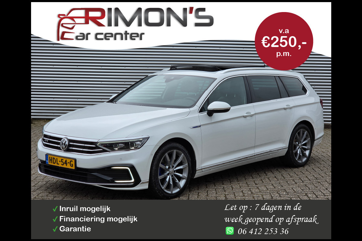 Volkswagen Passat Variant 1.4 TSI PHEV GTE Business Pano Stoel Massage Acc