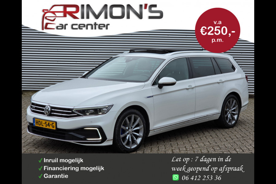 Volkswagen Passat Variant 1.4 TSI PHEV GTE Business Pano Stoel Massage Acc