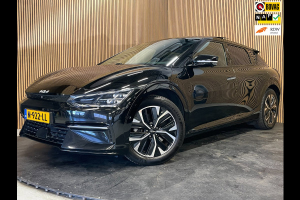Kia Ev6 GT-Line 77.4 kWh|100% SOH|FULL OPTION|AFN. TREKHAAK|PANO|STOELVERW+VENT|STUURVERW.|360+3D CAMERA|CARPLAY|INCL.BTW|1e EIG.|