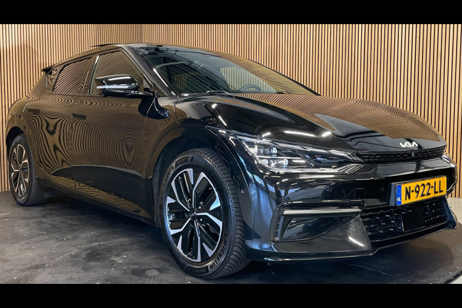 Kia Ev6 GT-Line 77.4 kWh|100% SOH|FULL OPTION|AFN. TREKHAAK|PANO|STOELVERW+VENT|STUURVERW.|360+3D CAMERA|CARPLAY|INCL.BTW|1e EIG.|