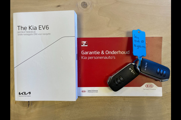 Kia Ev6 GT-Line 77.4 kWh|100% SOH|FULL OPTION|AFN. TREKHAAK|PANO|STOELVERW+VENT|STUURVERW.|360+3D CAMERA|CARPLAY|INCL.BTW|1e EIG.|