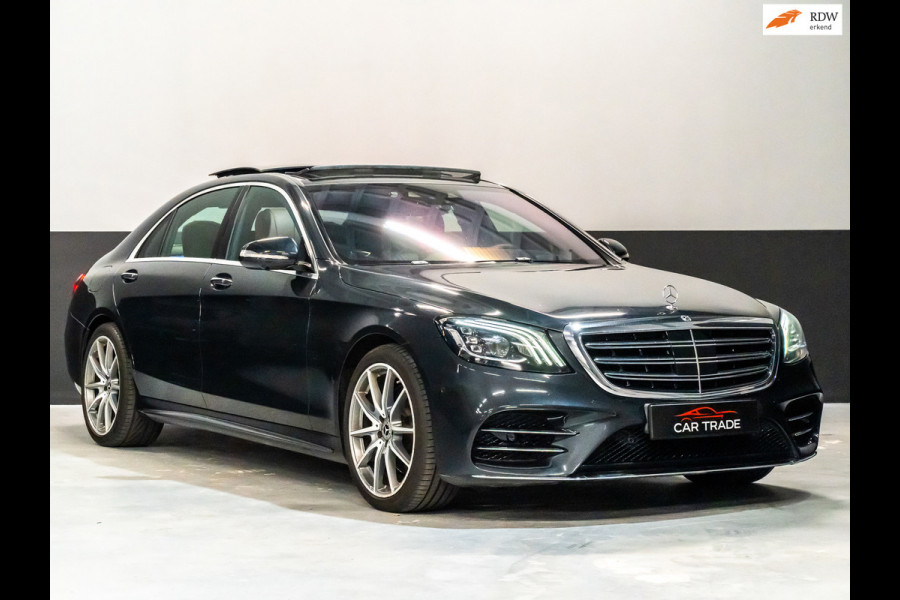 Mercedes-Benz S-Klasse 400d 4Matic Lang AMG Premium Plus Panodak, Leder, Camera, Burmester, NAP