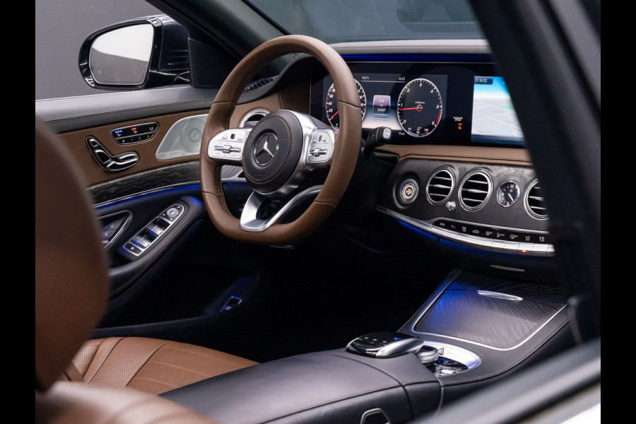Mercedes-Benz S-Klasse 400d 4Matic Lang AMG Premium Plus Panodak, Leder, Camera, Burmester, NAP