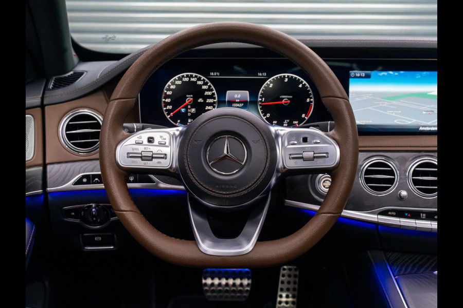 Mercedes-Benz S-Klasse 400d 4Matic Lang AMG Premium Plus Panodak, Leder, Camera, Burmester, NAP