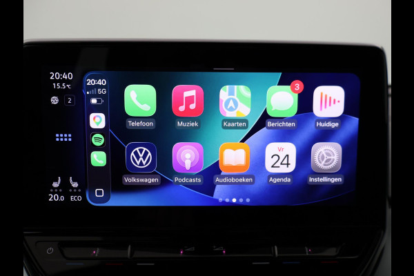 Volkswagen ID.4 PRO 77 kWh + ADAPTIVE CRUISE | STUURVERW. | STOELVERW. | SFEERVERLICHTING | DRAADLOZE CARPLAY