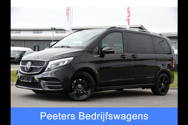 Mercedes-Benz V-Klasse 300d AMG Black Edition Camera, Cruise, Carplay, LED, 2 x Schuifdeur, 237pk, Automaat, Leder, Automaat, Multimedia, Stoelverwarming, Uniek!