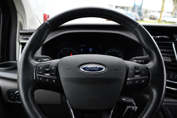 Ford Transit Custom 320 2.0 TDCI L1H1 Sport DC Black Edition Adaptieve Cruise, Camera, Carplay, Xenon, 185pk, 2 x Schuifdeur, Stoelverwarming, Leder, Uniek!