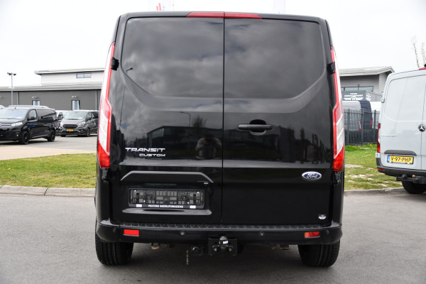 Ford Transit Custom 320 2.0 TDCI L1H1 Sport DC Black Edition Adaptieve Cruise, Camera, Carplay, Xenon, 185pk, 2 x Schuifdeur, Stoelverwarming, Leder, Uniek!