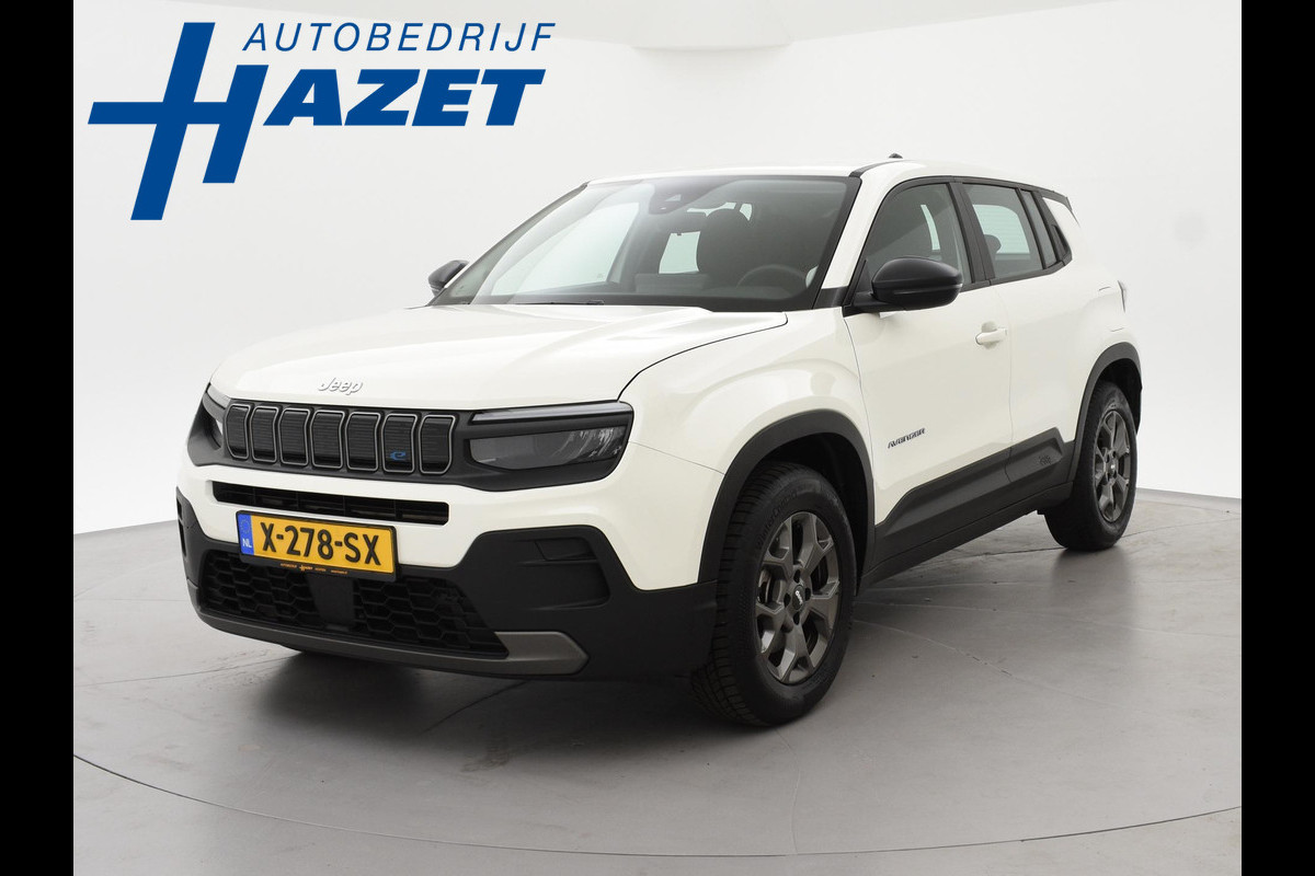 Jeep Avenger LONGITUDE 54 kWh 95% SOH - BTW - APPLE CARPLAY | DEALER ONDEROUDEN | NAVIGATIE | VIRTUAL COCKPIT