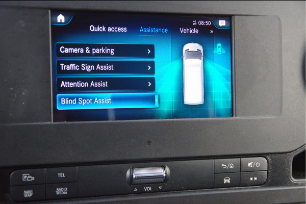 Mercedes-Benz Sprinter 314 2.2 CDI 3.5T, L2H2 3-ZITS, AUT. CAMERA, CARPLAY, NAVI, CRUISE, CLIMA, NL AUTO, NAP