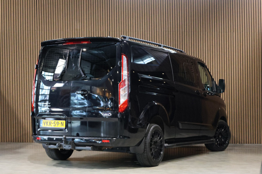 Ford Transit Custom 320 2.0 TDCI 170 PK L2H1 Limited DC | Dubbel cabine | ACC | Blind Spot | Elek stoelen | CarPlay | Camera | Navigatie | Trekhaak | DAB | PDC V+A | MF Stuur | 5-Zitter | Nieuwe APK | Dealer onderhouden | NAP Logisch | NL Auto