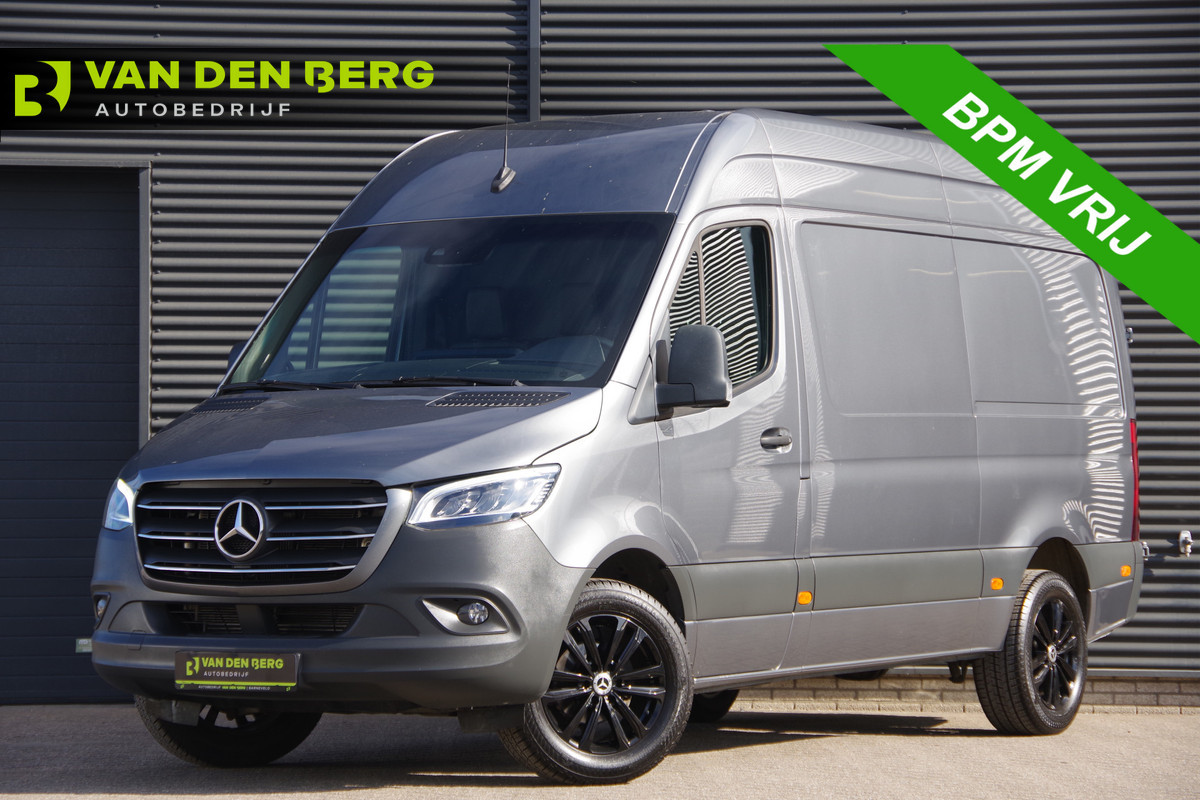Mercedes-Benz Sprinter 319 3.0 CDI L2H2 MARGE! AUT. LED, LEDER, MBUX 10'', STOELVERWARMING, TREKHAAK, CAMERA, CRUISE, LEDER STUUR, CLIMA