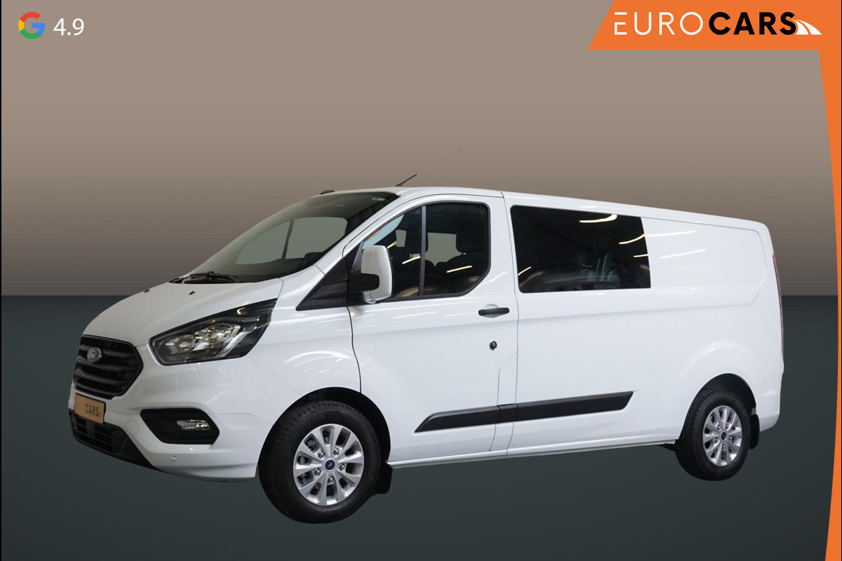Ford Transit Custom 300 2.0 TDCI L2H1 Trend Dubbele Cabine Automaat 5p Airco Navigatie Bluetooth Trekhaak