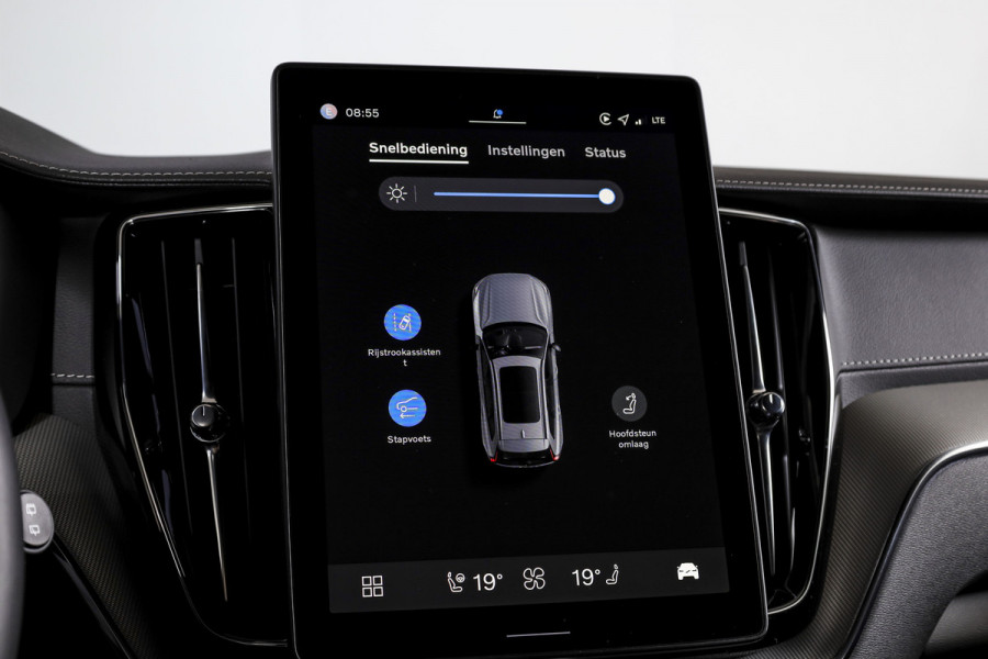 Volvo XC60 2.0 T6 Plug-in hybrid AWD Ultra Black Edition | S/K Panodak | Head-up | 360 Camera | Harman/Kardon | Dig. Cockpit | Adapt. Cruise | Stoel-+Stuurverw. | NAV+App.Connect | ECC | LM 21" | 1498