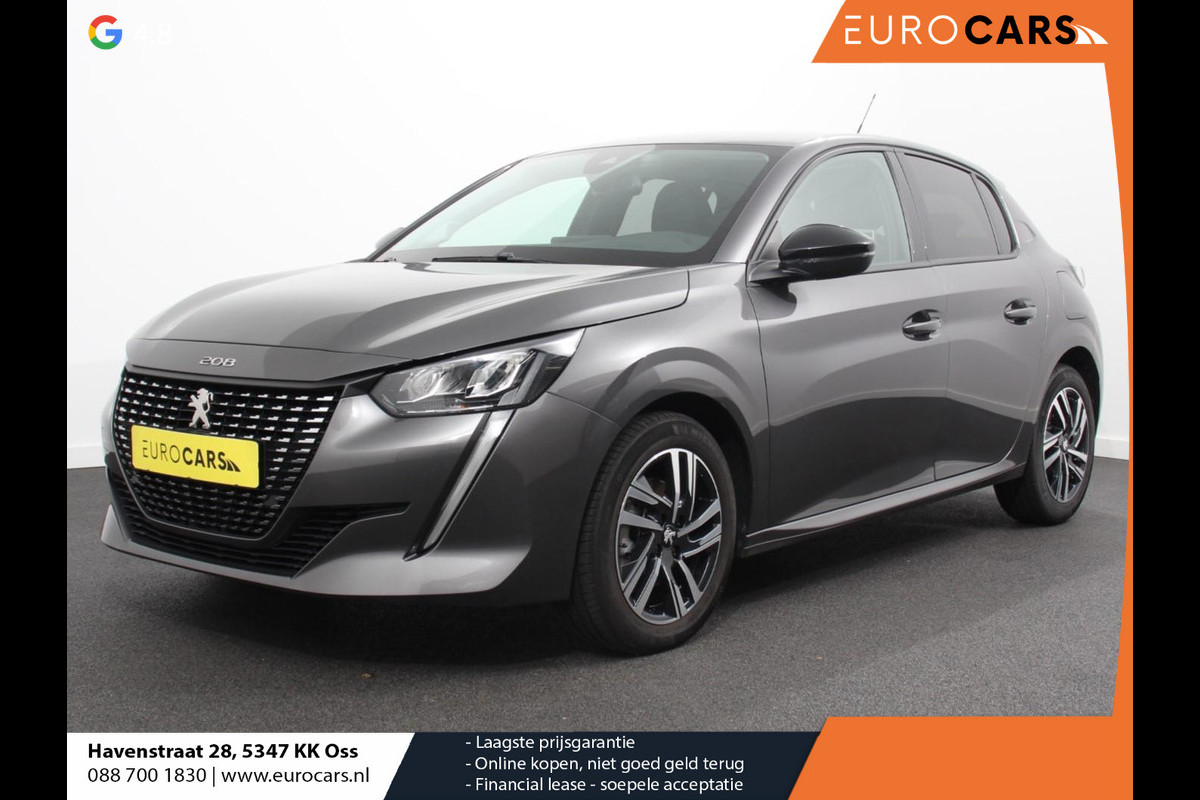 Peugeot 208 1.2 100pk Turbo Allure Pack Navigatie Camera Climate Control Digitale Cockpit Parkeer Sensoren Dab Led Lichtmetalen Velgen Cruise Control Led