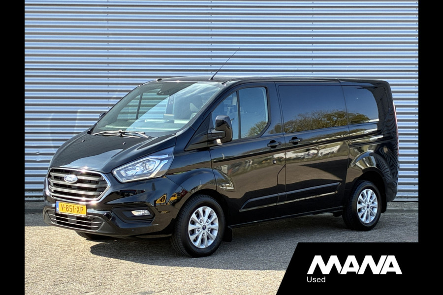 Ford Transit Custom 300 2.0 TDCI L1H1 Limited DC Automaat Trekhaak Camera Airco Stoelverwarming Voorruitverwarming