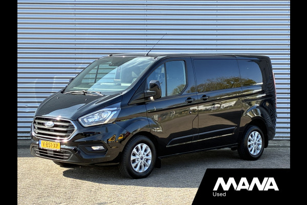Ford Transit Custom 300 2.0 TDCI L1H1 Limited DC Automaat Trekhaak Camera Airco Stoelverwarming Voorruitverwarming