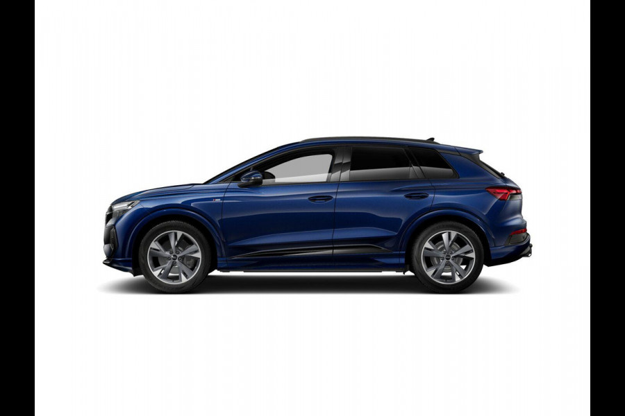 Audi Q4 e-tron 45 S edition Competition 82 kWh 286 pk | Assistentiepakket plus | Comfortpakket | Lichtpakket plus ambient light | Trekhaak |