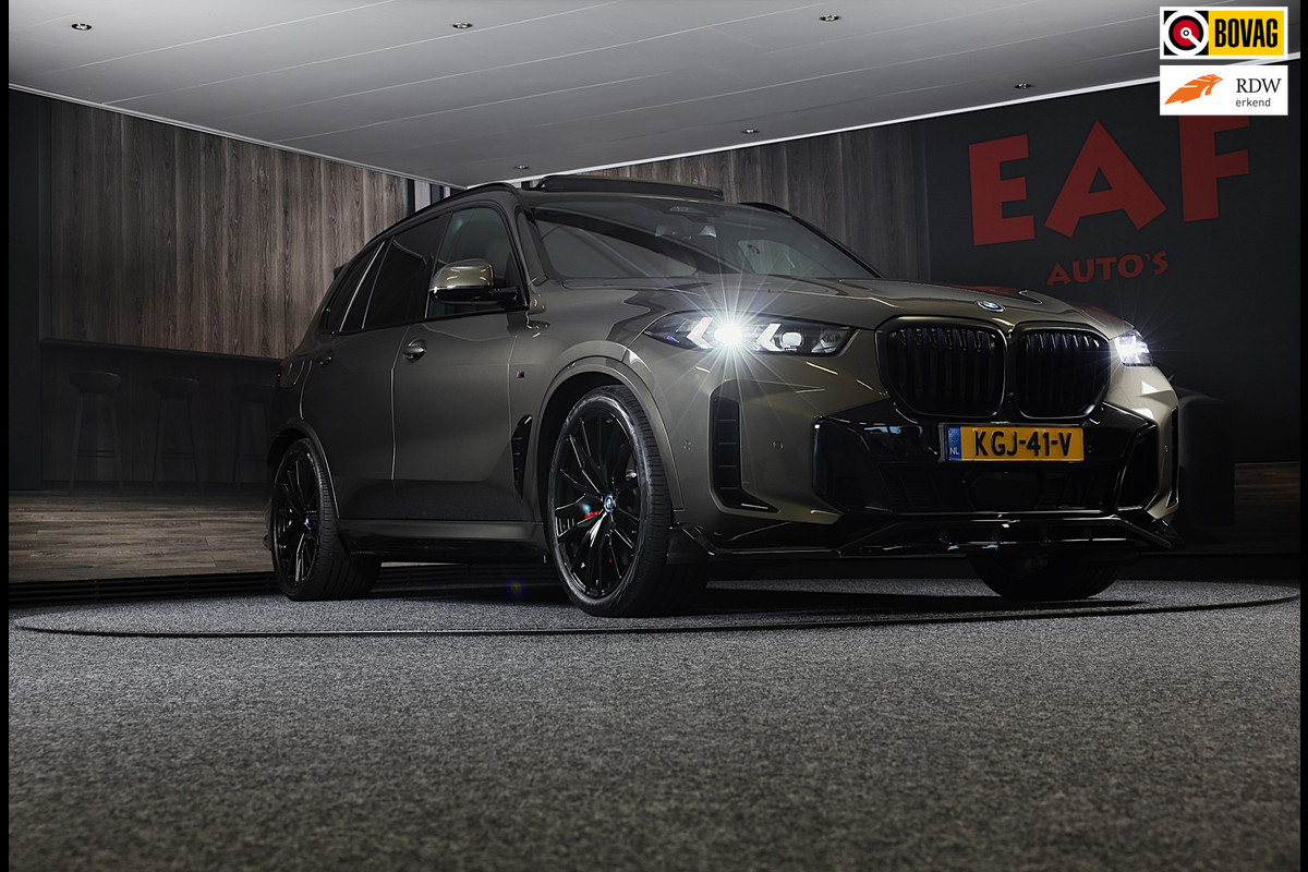 BMW X5 XDrive50e / Head Up / Memory / Cognac Leder / HK / Open Pano / 360 Camera / Dode Hoek / Luchtvering / 22 Inch