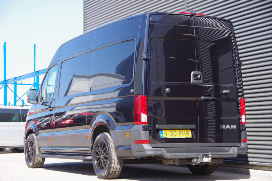 MAN TGE 3.180 35 2.0 L3H3(L2H2) 177PK AUT. 3-ZITS, LED, TREKHAAK, GEV. STOEL, CAMERA, CRUISE, AIRCO, PARKEERSENSOREN, CARPLAY