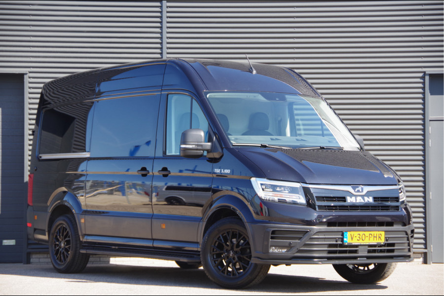 MAN TGE 3.180 35 2.0 L3H3(L2H2) 177PK AUT. 3-ZITS, LED, TREKHAAK, GEV. STOEL, CAMERA, CRUISE, AIRCO, PARKEERSENSOREN, CARPLAY