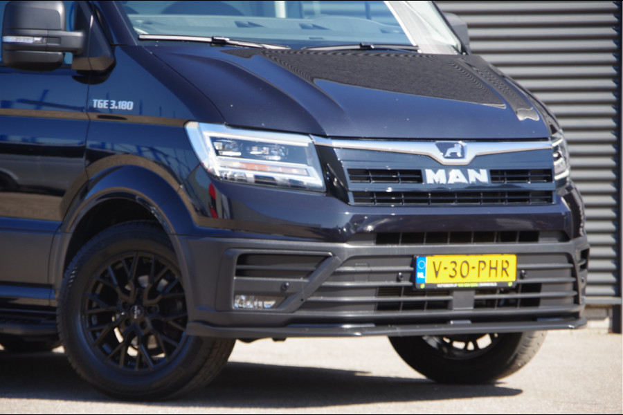 MAN TGE 3.180 35 2.0 L3H3(L2H2) 177PK AUT. 3-ZITS, LED, TREKHAAK, GEV. STOEL, CAMERA, CRUISE, AIRCO, PARKEERSENSOREN, CARPLAY
